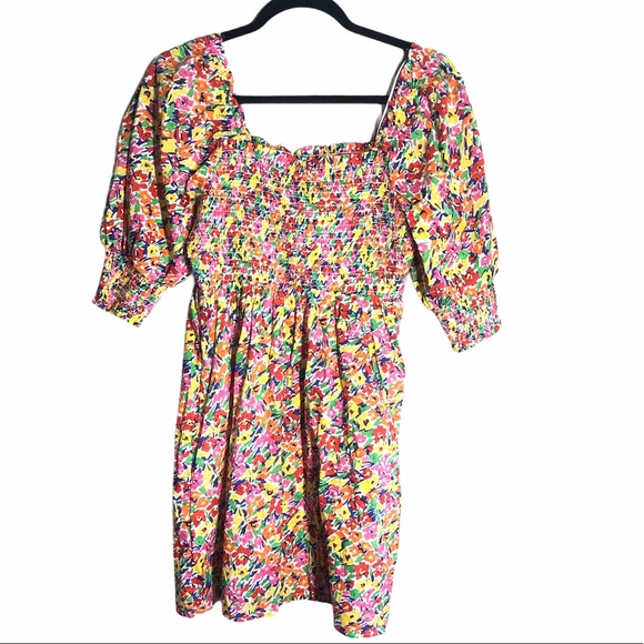 RIXO x TARGET FLORAL PUFFY SLEEVES DRESS SIZE XS - Picture 3 of 5